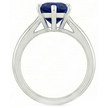3 Carat Pear Cut Sapphire Engagement Ring