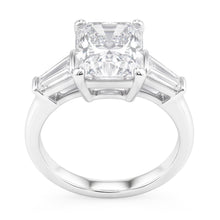 3 Carat Radiant Real Natural Earth Mined Diamond Wedding Ring