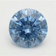 3 Carat Round Cut Blue Enhanced Loose Natural Earth Mined Diamond