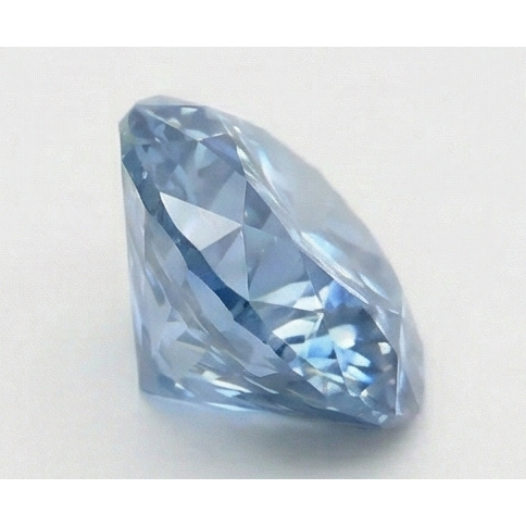 3 Carat Round Cut Blue Enhanced Loose Natural Earth Mined Diamond