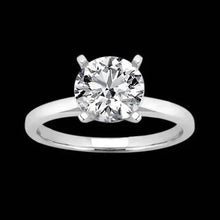 3 Carat Round Natural Diamond Women's Ring