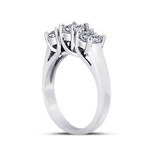 3 Carat Round Diamonds Wedding Anniversary Ring 3 Stone Jewelry