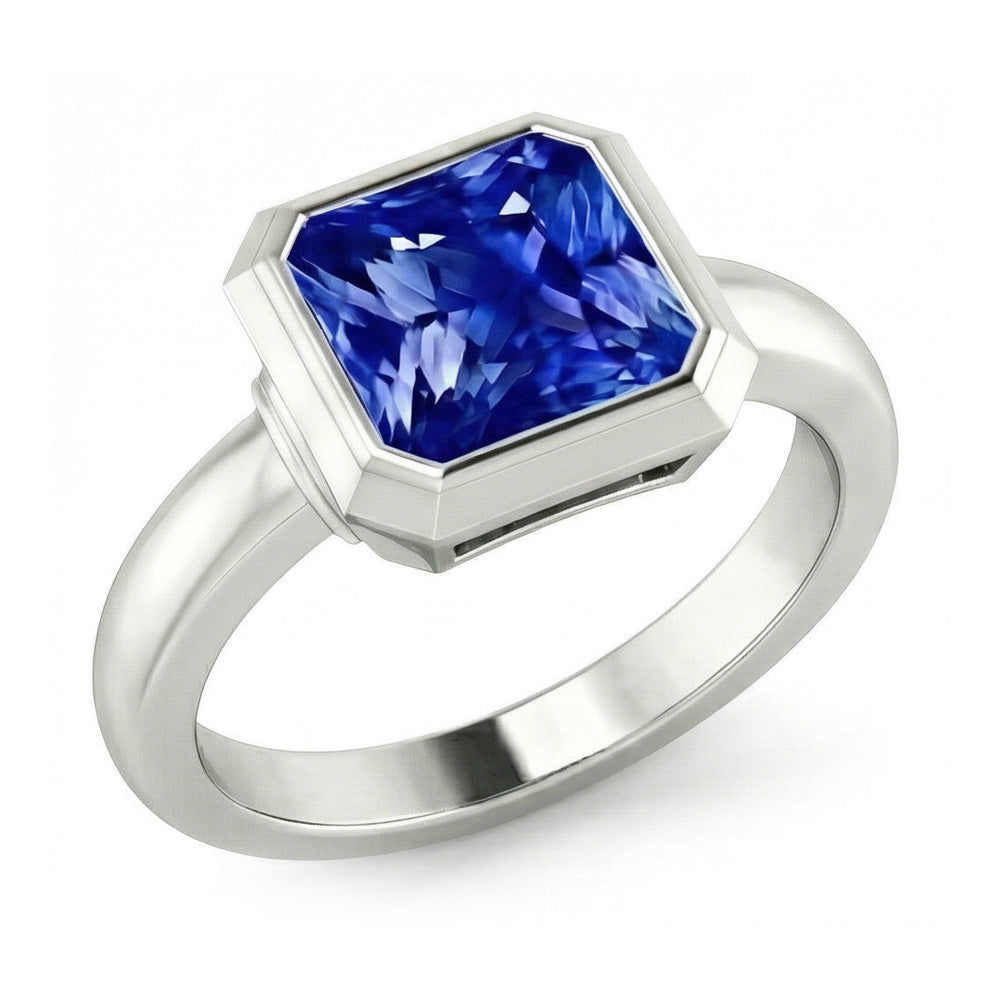 3 Carat Sapphire Engagement Ring