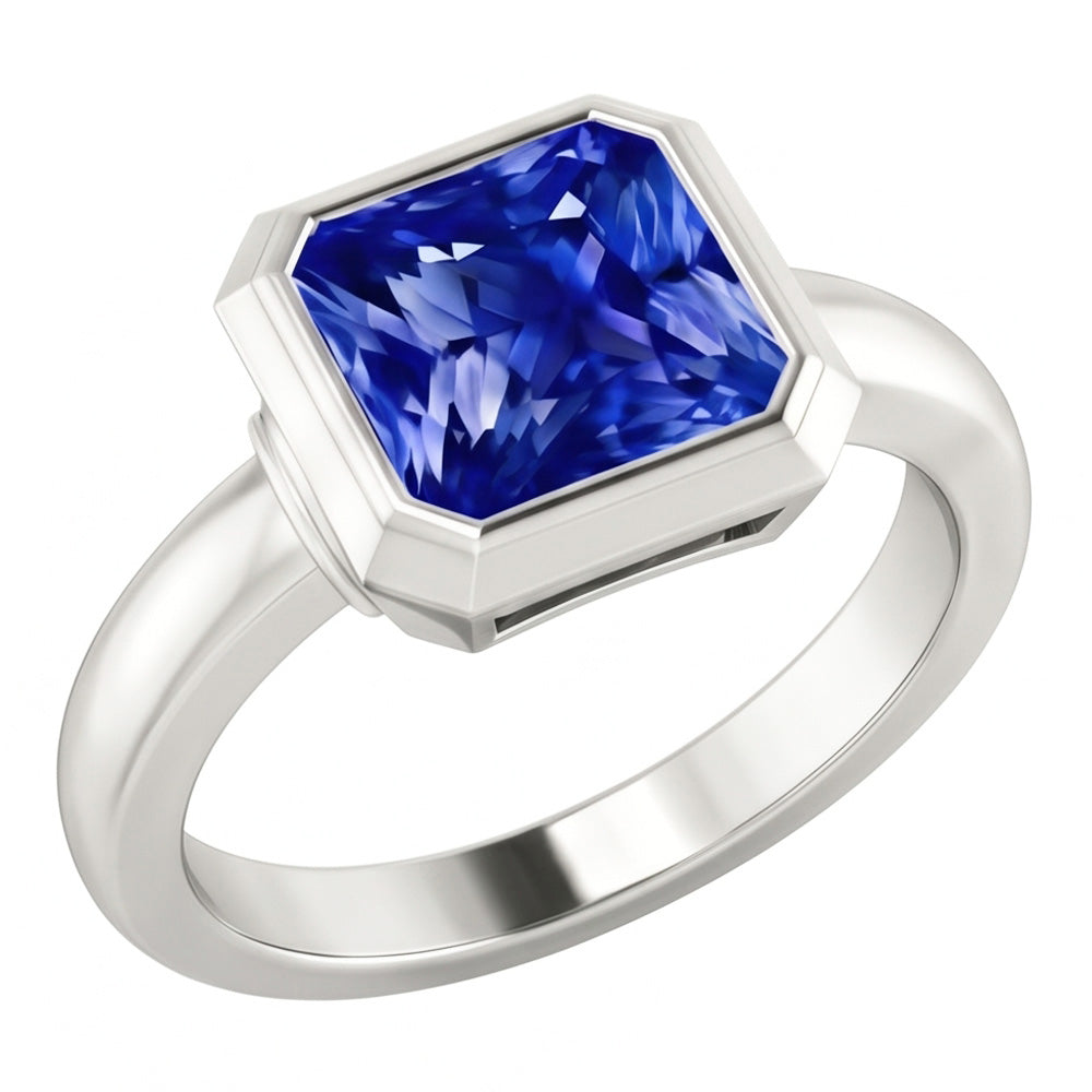 3 Carat Sapphire Engagement Ring