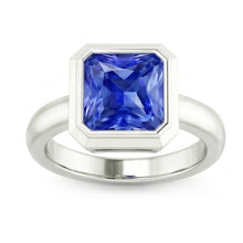 3 Carat Sapphire Engagement Ring