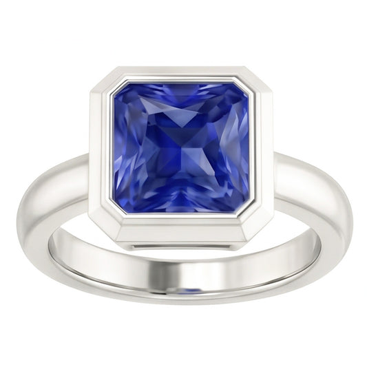 3 Carat Sapphire Engagement Ring
