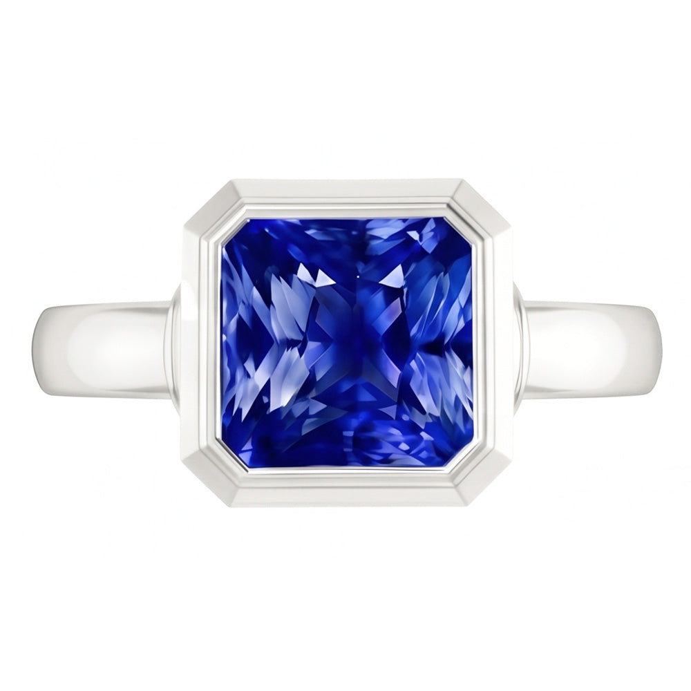 3 Carat Sapphire Engagement Ring