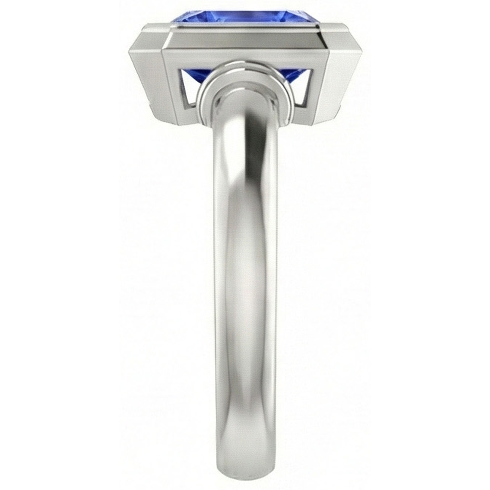 3 Carat Sapphire Engagement Ring