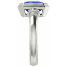 3 Carat Sapphire Engagement Ring