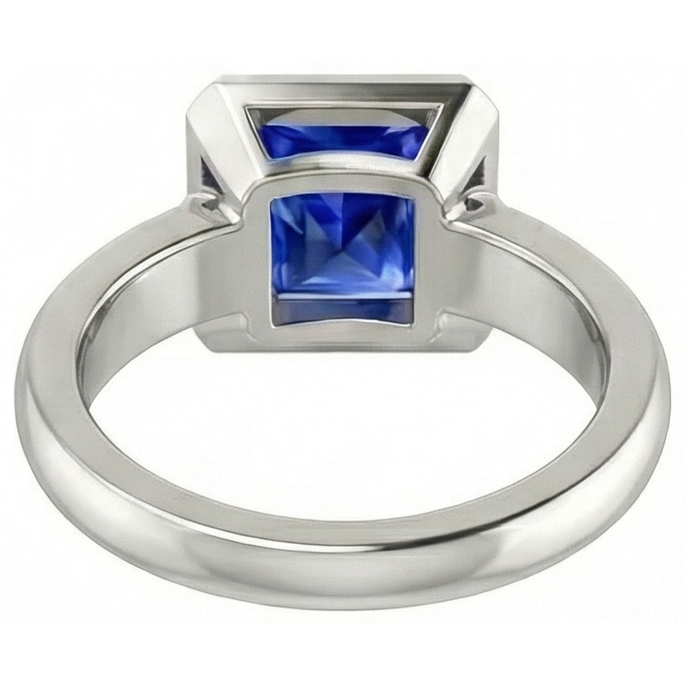 3 Carat Sapphire Engagement Ring