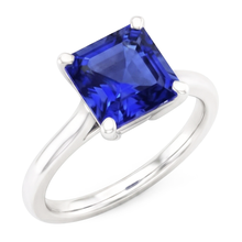 3 Carat Sapphire Gemstone Engagement Ring