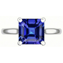 3 Carat Sapphire Gemstone Engagement Ring