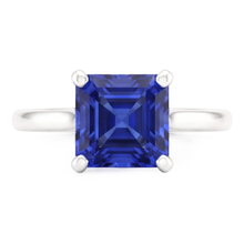 3 Carat Sapphire Gemstone Engagement Ring