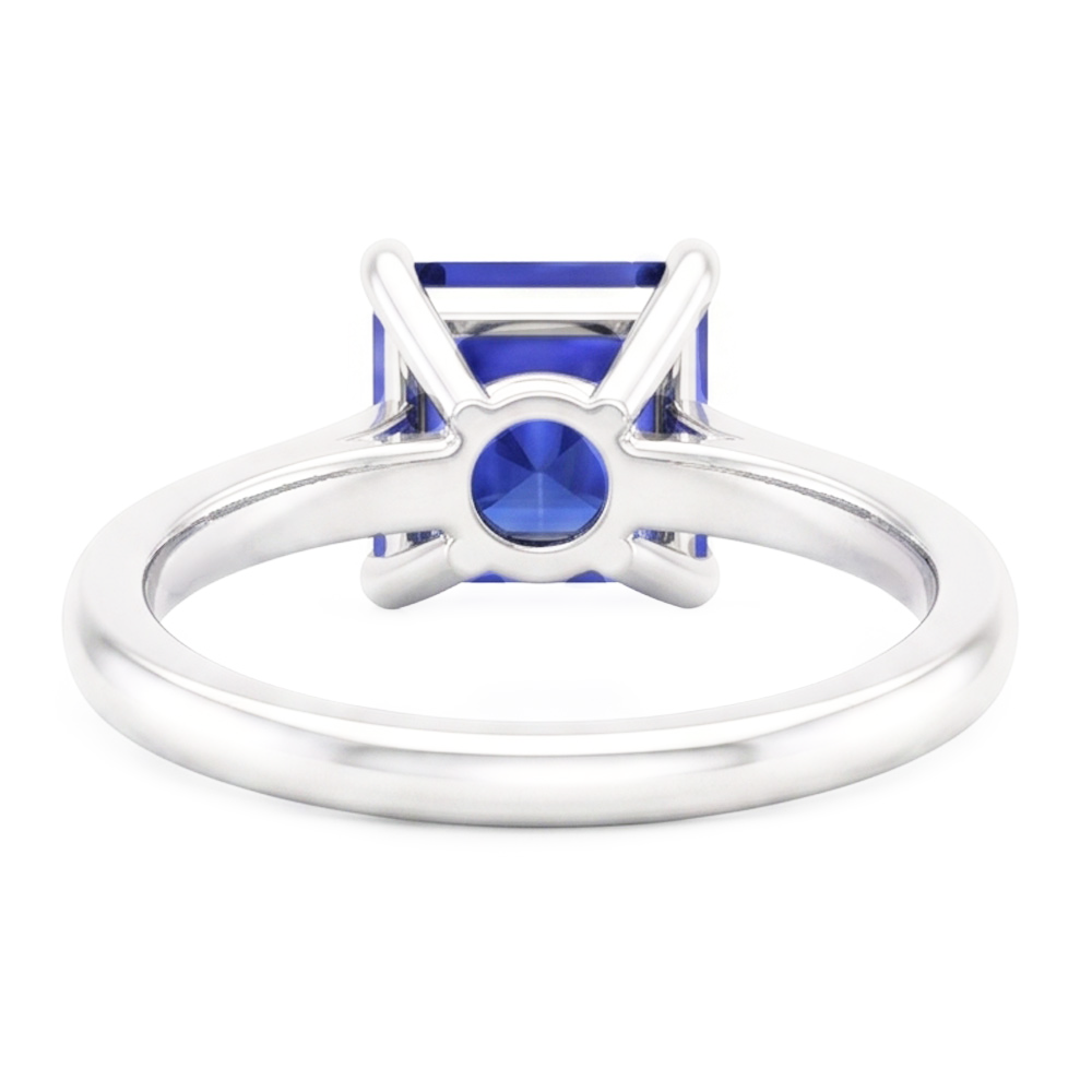 3 Carat Sapphire Gemstone Engagement Ring
