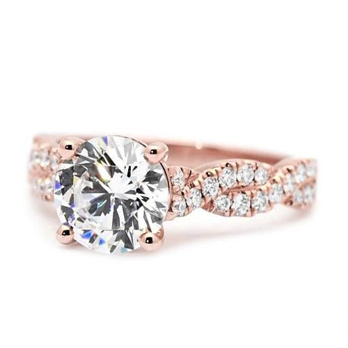 3 Carats Genuine Diamond Ring 
