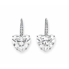3 Carats Heart And Round Real Natural Earth Mined Diamond Earring Gold Women Jewellery
