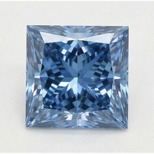 3 Carats Loose Light Blue Natural Real Diamond ( Not Lab Grown ) Princess Cut