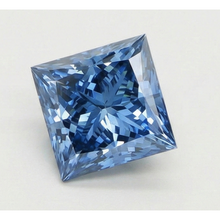 3 Carats Loose Light Blue Natural Real Diamond ( Not Lab Grown ) Princess Cut