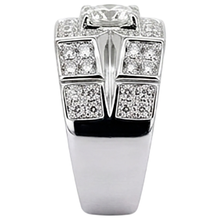 3 Carats Round Natural Earth Mined Diamond Anniversary Mens Ring White Gold 14K