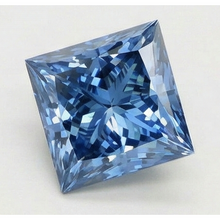 3 CaratsLoose Light Genuine Blue Natural Earth Mined Diamond Princess Cut