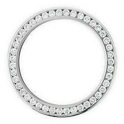 3 Ct Custom Real Diamond Bezel To Fit Rolex Datejust Or All Watch Models
