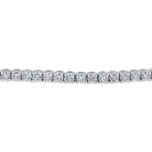 3 Ct Round Diamond Genuine Diamond Tennis Bracelet 14K 