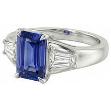 3 Ct Sapphire Wedding Ring