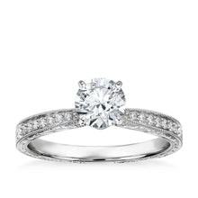 3 Ct Solitaire With Accents Genuine Round Cut Diamonds Wedding Ring