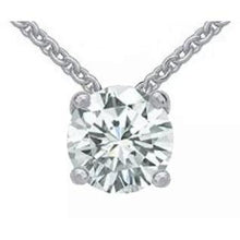 3 Ct.Genuine Diamond Jewelry Pendant White Gold 