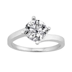 3 Ct.Natural Diamond Engagement Ring Solitaire Diamond Jewelry
