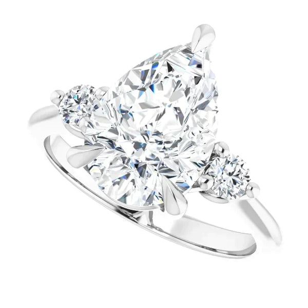 3 Ring Soldered Real Diamond Jewelry