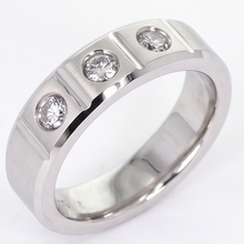 3 Round Gypsy Real Natural Earth Mined Diamonds Anniversary Band White Gold 14K 0.75 Carats