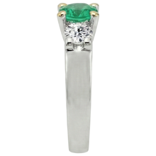 Premium Colored Stone Ring 1.50 ct – profile view