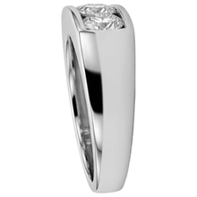 3 Stone Men Engagement Band 2.25 Carats Prong Set White Gold 14K Natural Earth Mined Diamond