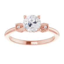 3 Stone Wedding Ring Round & Oval Old Miner Real Diamonds 2.50 Carats