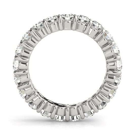 Custom Diamond Eternity Band 0.15 ct – front view