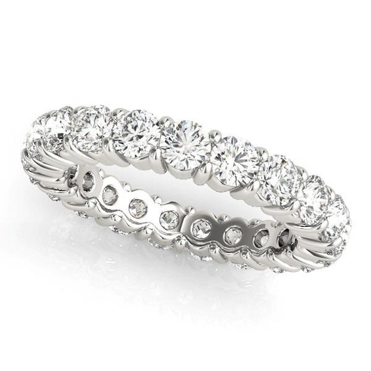Eternity Band 14K White Gold with Diamond – main view
