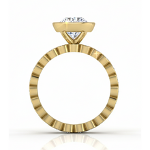 Diamond Proposal Ring 3.25-ct 14K Yellow Gold – angle view