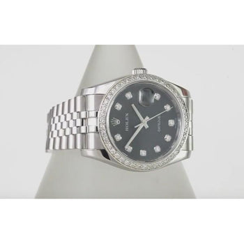 Rolex Men Watch Ss & Gold