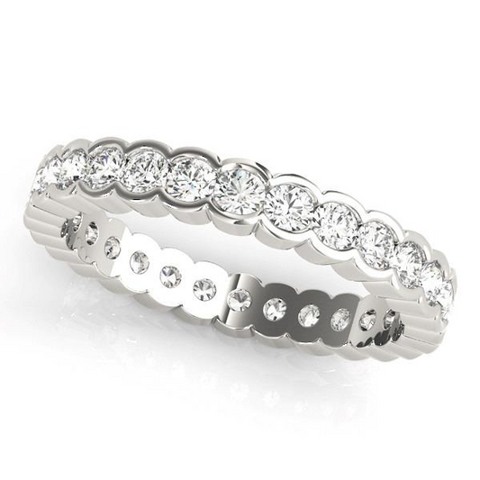 Fine Diamond Eternity Band – main view