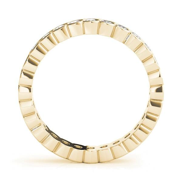 Diamond Eternity Band 0.20-ct 14K Yellow Gold – front view