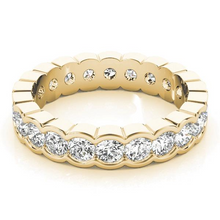 High-End Diamond Eternity Band 0.20 ct – side view