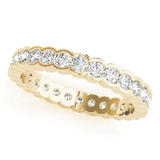 Diamond Eternity Band 0.20 ct 14K Yellow Gold – main view