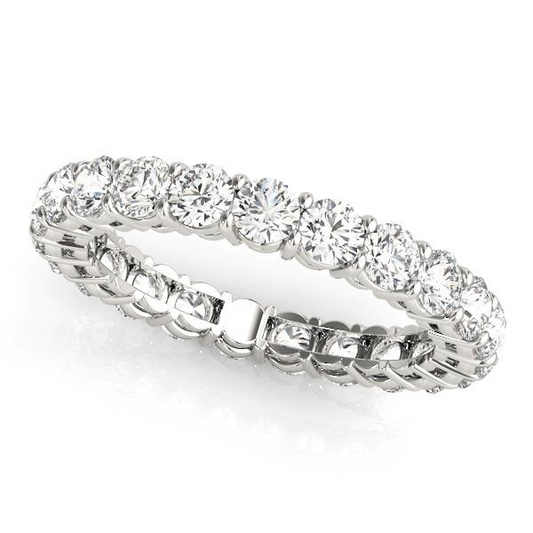 Fine Diamond Eternity Band – main view