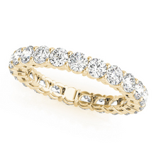 Round Brilliant Fine Diamond ring in 14K Yellow Gold – main view