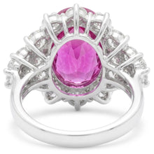 30.50 Carats Pink Kunzite Gem Stone Ring White Gold Fancy Jewellery