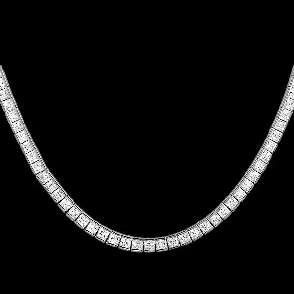 30 Pointer Sparkling Genuine Diamond Tennis Chain