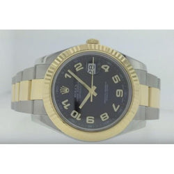 Rolex Datejust Ii 41Mm Mens Watch Fluted Bezel Oyster Bracelet