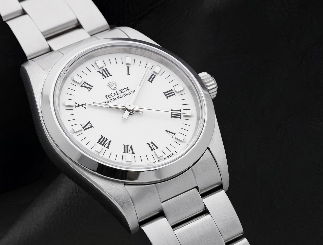 31mm Rolex White Roman Ladies Watch