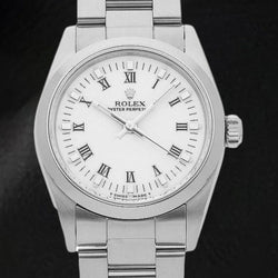 31mm Rolex White Roman Ladies Watch